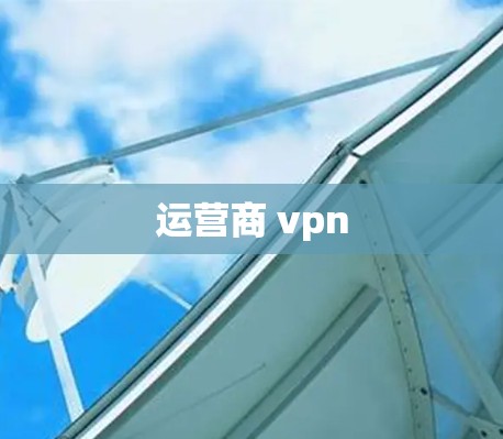 运营商 vpn
