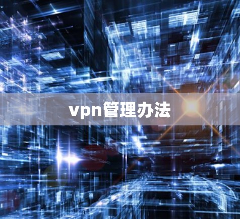 vpn管理办法