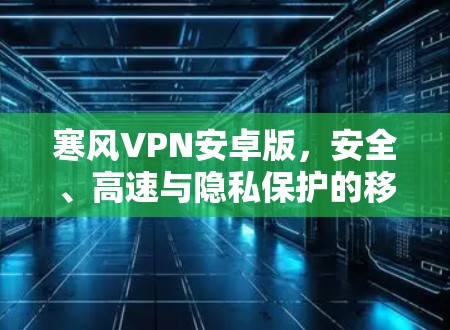 寒风VPN安卓版，安全、高速与隐私保护的移动通信解决方案
