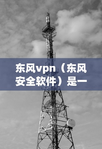 东风vpn（东风安全软件）是一种用于防范网络攻击的软件，通常用于银行、金融、医疗等多个高风险行业。它通过多种安全技术，如加密、流量控制、防火墙等，来保护用户和机构的数据安全