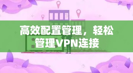 高效配置管理，轻松管理VPN连接