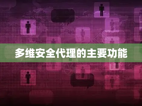 多维安全代理的主要功能