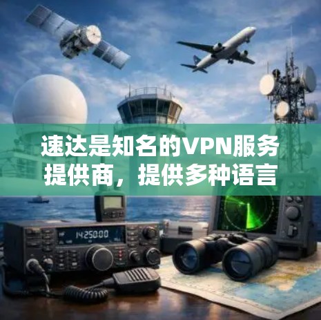 速达是知名的VPN服务提供商，提供多种语言的VPN服务，包括英语、中文、日语、韩语等。如果你需要使用速达VPN，可以通过以下方式连接