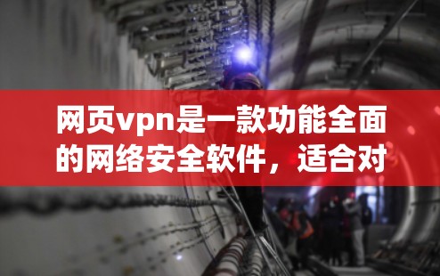 网页vpn是一款功能全面的网络安全软件，适合对网络安全有较高需求的用户。以下是对它的详细介绍和决策建议