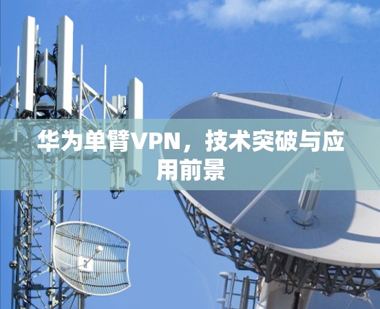 华为单臂VPN，技术突破与应用前景