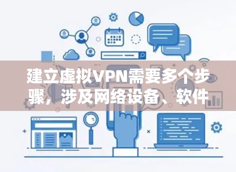 建立虚拟VPN需要多个步骤，涉及网络设备、软件配置和安全性设置。以下是一个清晰的步骤指南