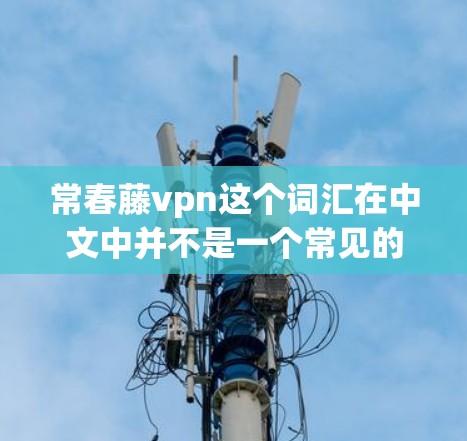常春藤vpn这个词汇在中文中并不是一个常见的词汇，可能是一个拼写错误或者特定领域的术语。如果您指的是常春藤顶或常春藤顶栏，以下是关于这两种情况的解释