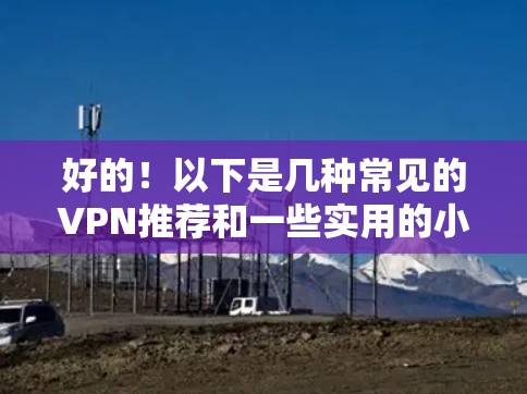 好的！以下是几种常见的VPN推荐和一些实用的小技巧