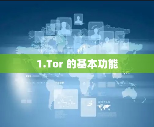 1.Tor 的基本功能