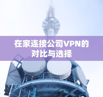 在家连接公司VPN的对比与选择