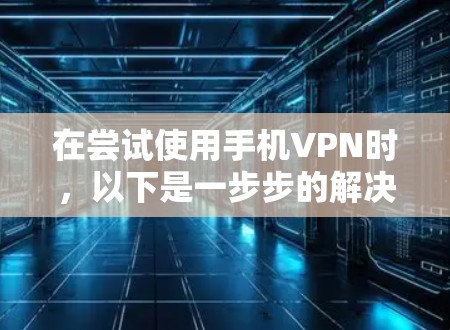 在尝试使用手机VPN时，以下是一步步的解决方案，确保每个步骤的正确性