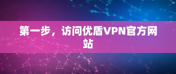 第一步，访问优盾VPN官方网站