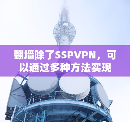 翻墙除了SSPVPN，可以通过多种方法实现。以下是一些常用的方法，同时建议使用SSPVPN以确保安全