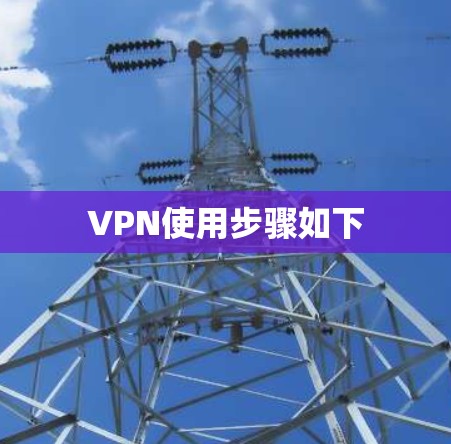 VPN使用步骤如下