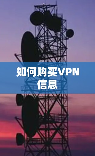 如何购买VPN信息