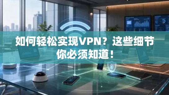 如何轻松实现VPN？这些细节你必须知道！