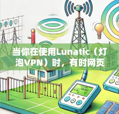 当你在使用Lunatic（灯泡VPN）时，有时网页会突然跳转到其他页面，这可能与以下因素有关