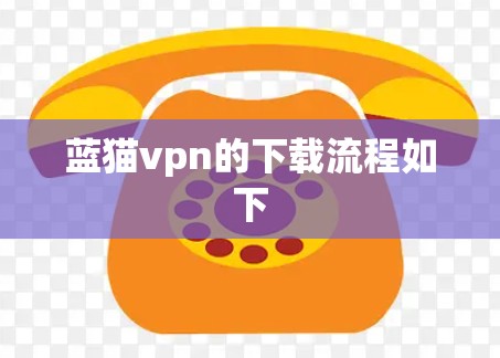 蓝猫vpn的下载流程如下