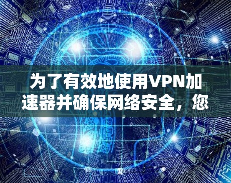 为了有效地使用VPN加速器并确保网络安全，您可以按照以下步骤进行操作