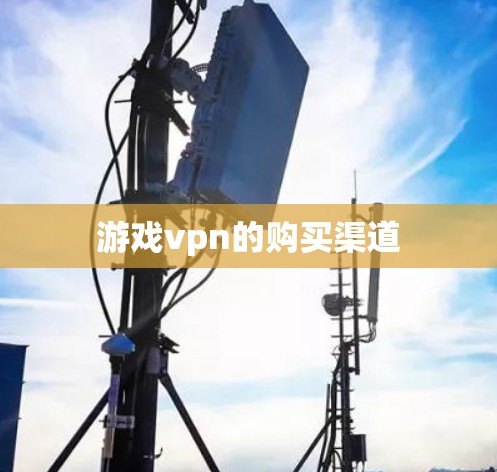 游戏vpn的购买渠道