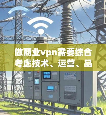 做商业vpn需要综合考虑技术、运营、品牌、市场等多个方面。以下是一些建议，帮助你成功做商业VPN