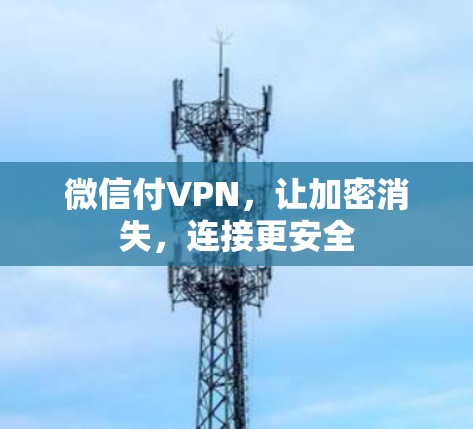 微信付VPN，让加密消失，连接更安全