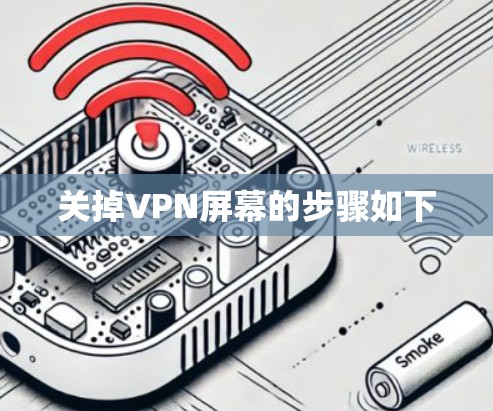 关掉VPN屏幕的步骤如下
