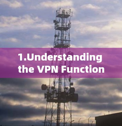 1.Understanding the VPN Functionality: