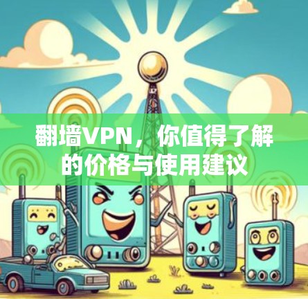 翻墙VPN，你值得了解的价格与使用建议