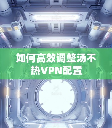 如何高效调整汤不热VPN配置