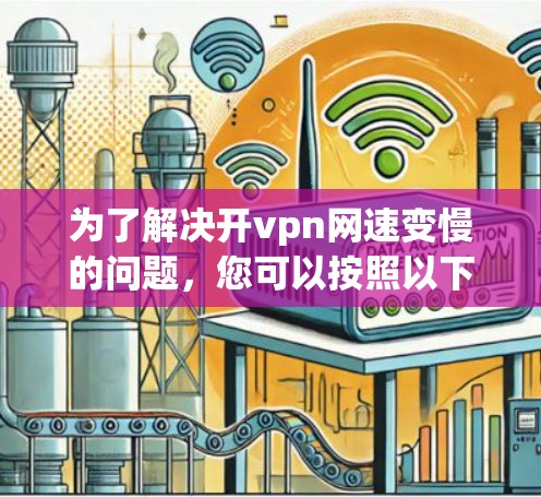 为了解决开vpn网速变慢的问题，您可以按照以下步骤进行调整