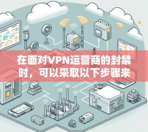 在面对VPN运营商的封禁时，可以采取以下步骤来应对