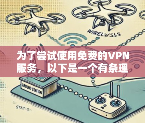 为了尝试使用免费的VPN服务，以下是一个有条理的步骤指南