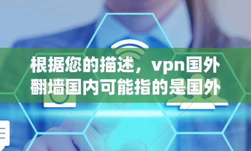 根据您的描述，vpn国外翻墙国内可能指的是国外的VPN服务被内部人员使用，导致国内网络安全问题。为了应对这一挑战，可以采取以下措施