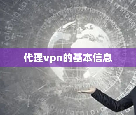代理vpn的基本信息