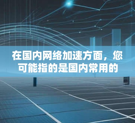 在国内网络加速方面，您可能指的是国内常用的网络加速软件或技术。国内的网络加速技术正在不断发展，提供更高速快的网络连接。以下是关于国内网络加速的详细介绍
