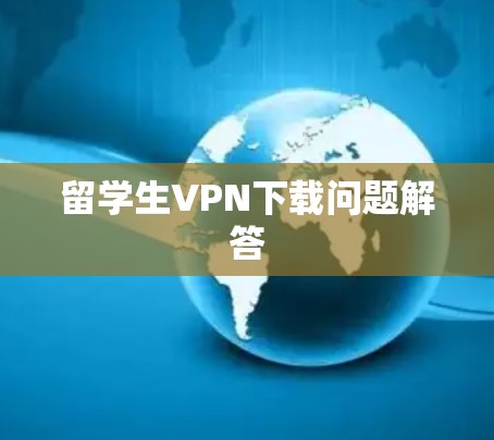 留学生VPN下载问题解答