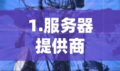 1.服务器提供商