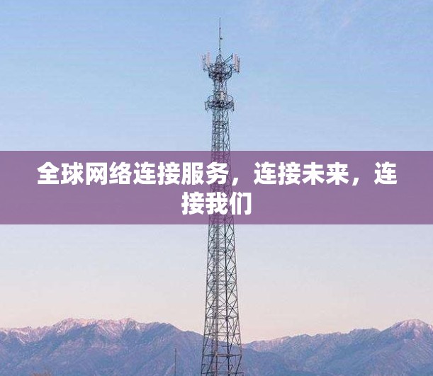 全球网络连接服务，连接未来，连接我们