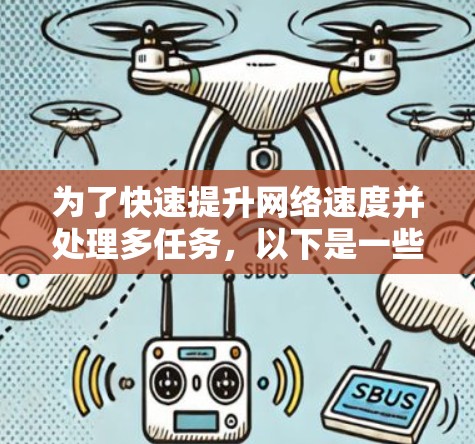 为了快速提升网络速度并处理多任务，以下是一些步骤和推荐