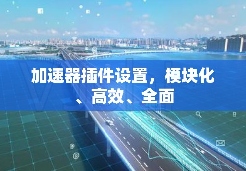 加速器插件设置，模块化、高效、全面