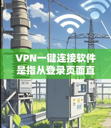 VPN一键连接软件是指从登录页面直接登录VPN，无需手动输入密码或连接，用户可以直接访问所需VPN服务。以下是一些常见的VPN一键连接软件及其特点
