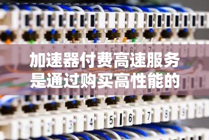 加速器付费高速服务是通过购买高性能的设备来提升计算机性能的解决方案。以下是详细的分析和建议