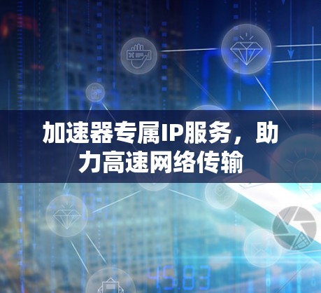 加速器专属IP服务，助力高速网络传输