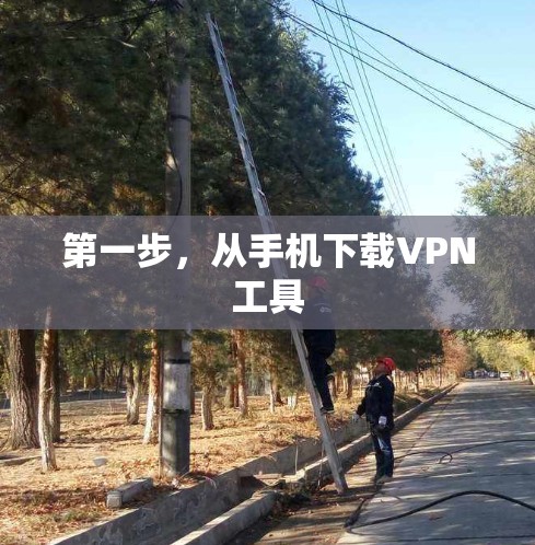 第一步，从手机下载VPN工具