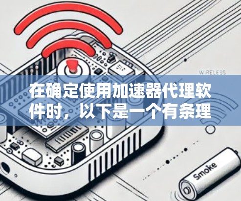 在确定使用加速器代理软件时，以下是一个有条理的步骤指南，帮助你做出明智的选择