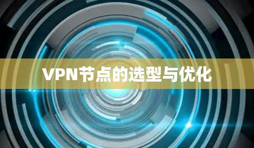 VPN节点的选型与优化