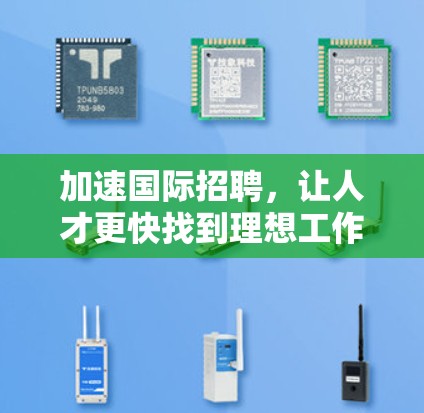 加速国际招聘，让人才更快找到理想工作