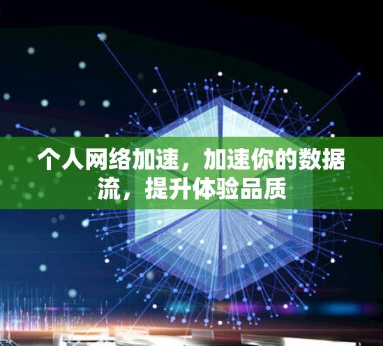 个人网络加速，加速你的数据流，提升体验品质