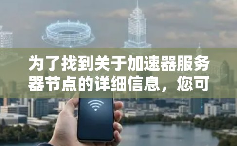 为了找到关于加速器服务器节点的详细信息,您可以按照以下步骤进行 为了找到关于加速器服务器节点的详细信息,您可以按照以下步骤进行